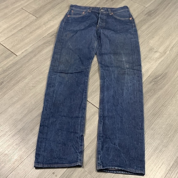 Levi’s 501 Rigid Medium Wash Jeans size 30 - Picture 6 of 10